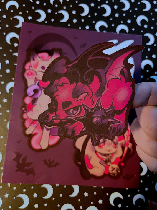 ✦ graveyard friends ✦ sticker sheet