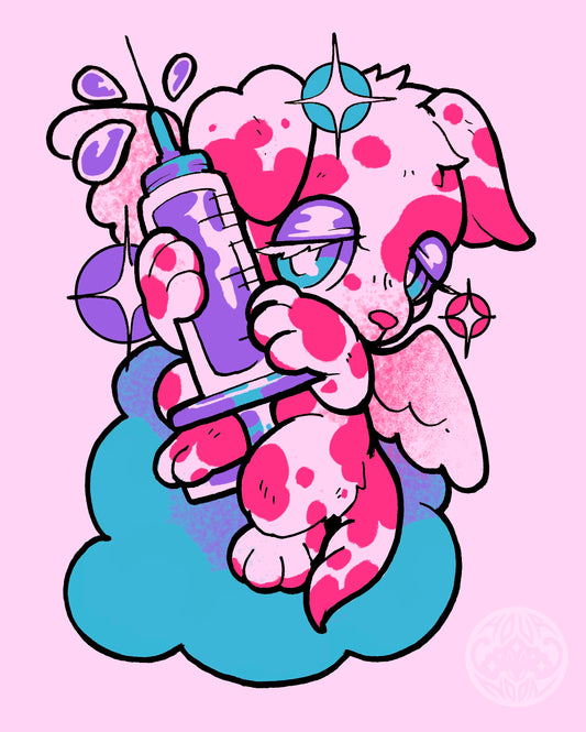 hrt puppy ♡ sticker