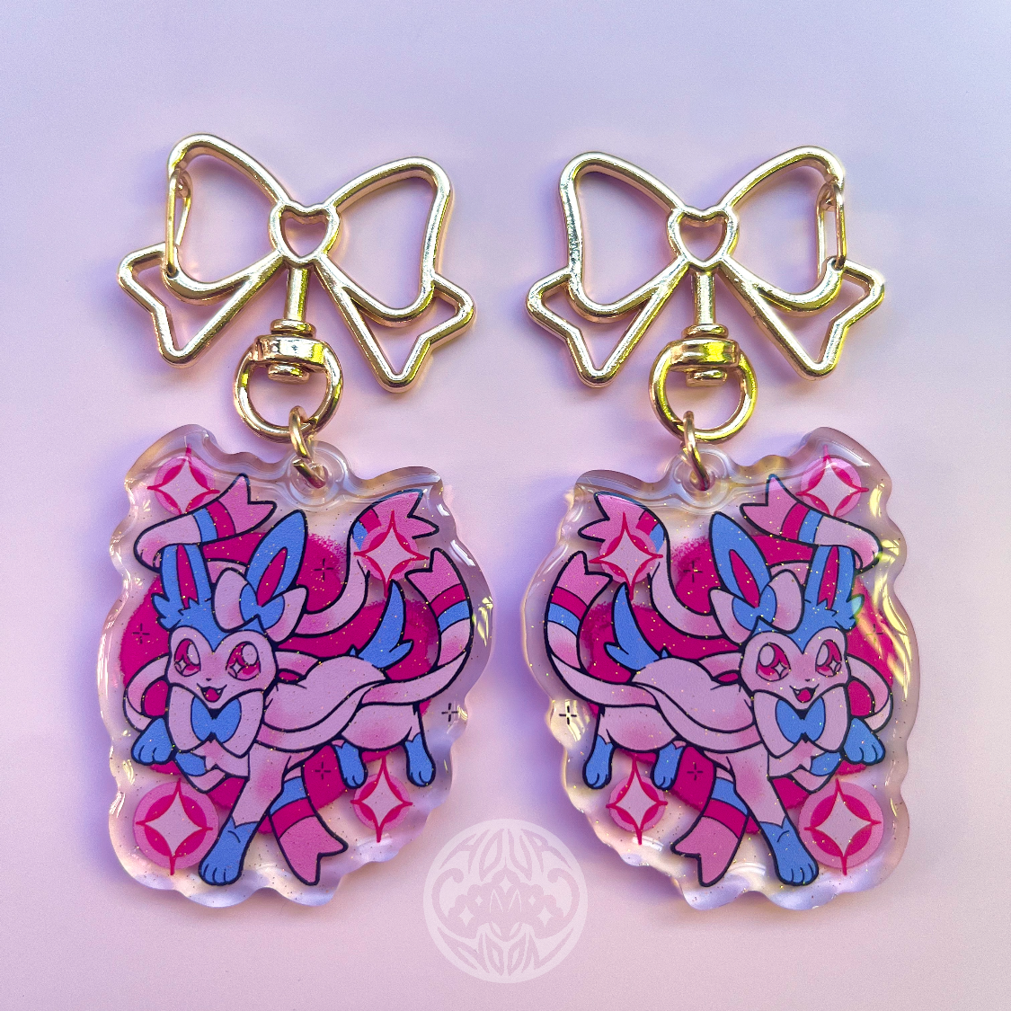 ribbons ☆ acrylic charm