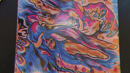 twin dragons ♡ shimmer print