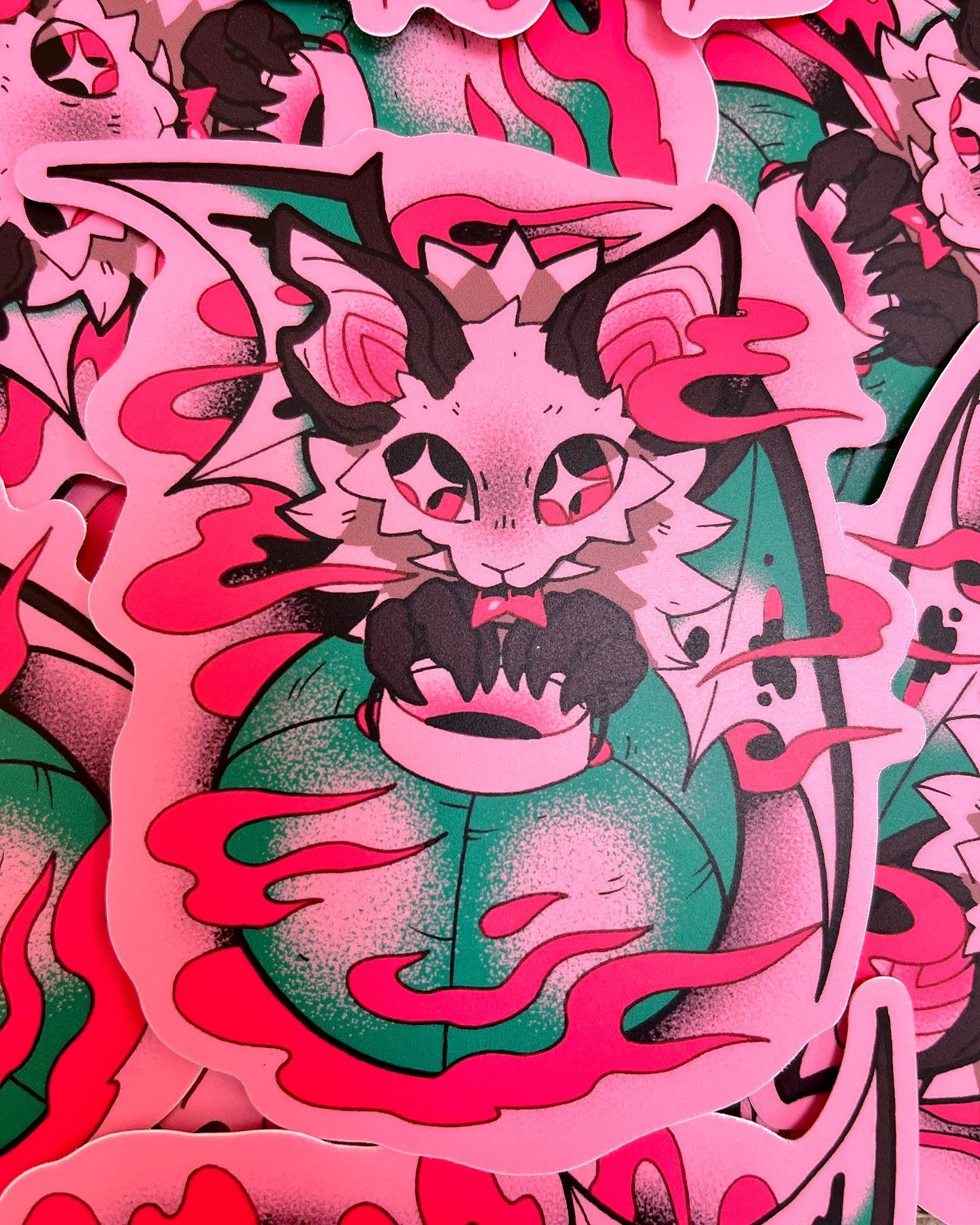 bat lantern ✦ sticker