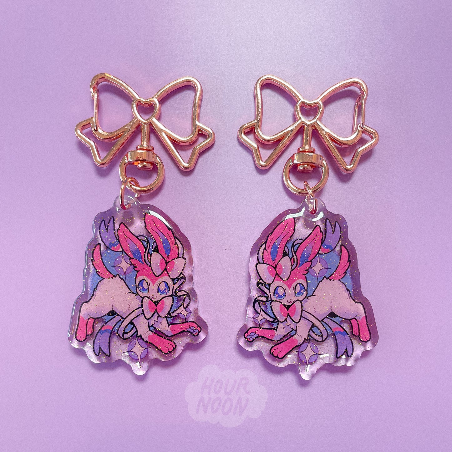 ribbons ☆ acrylic charm