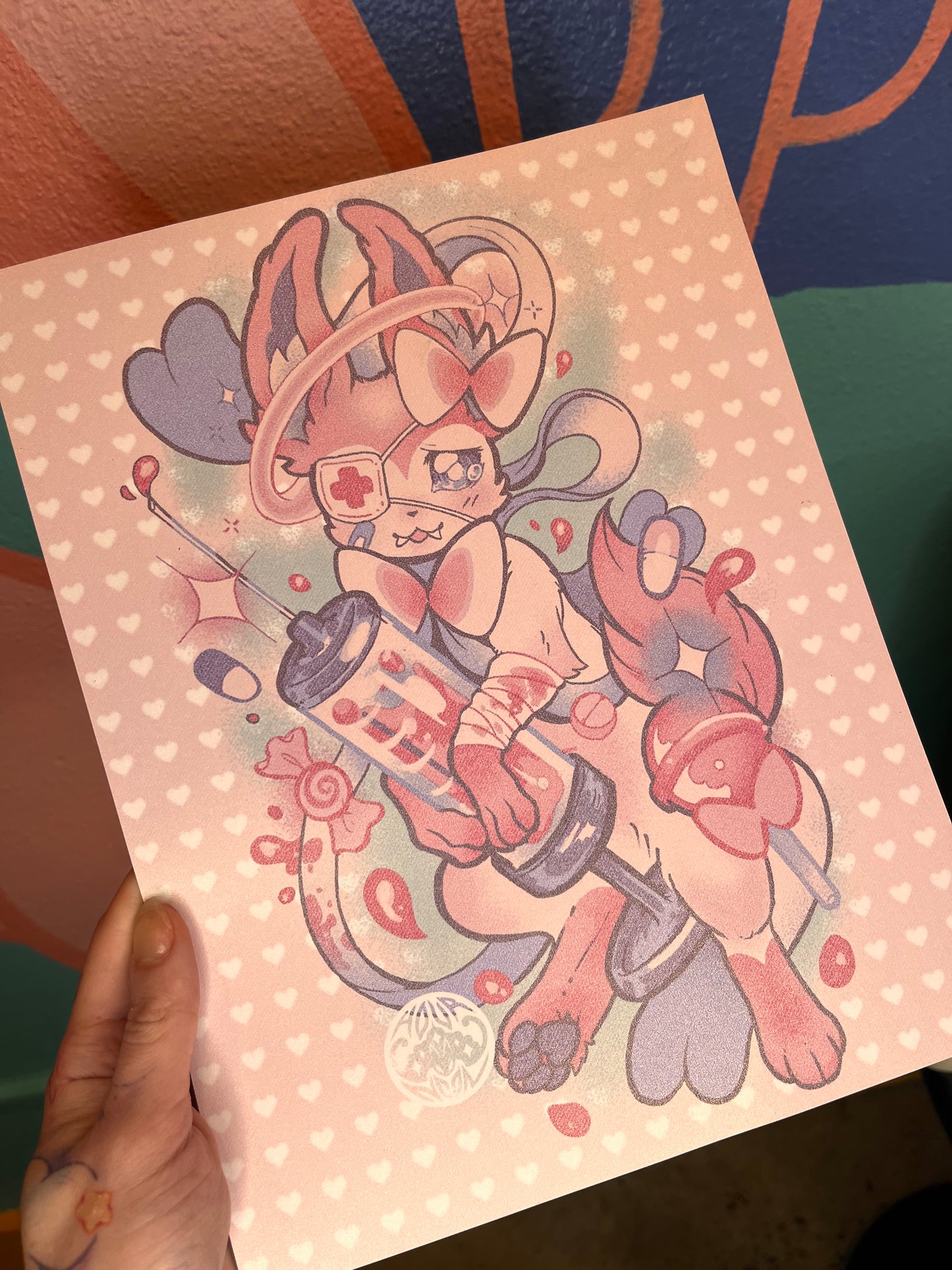 menhera sylveon ♡ shimmer prints