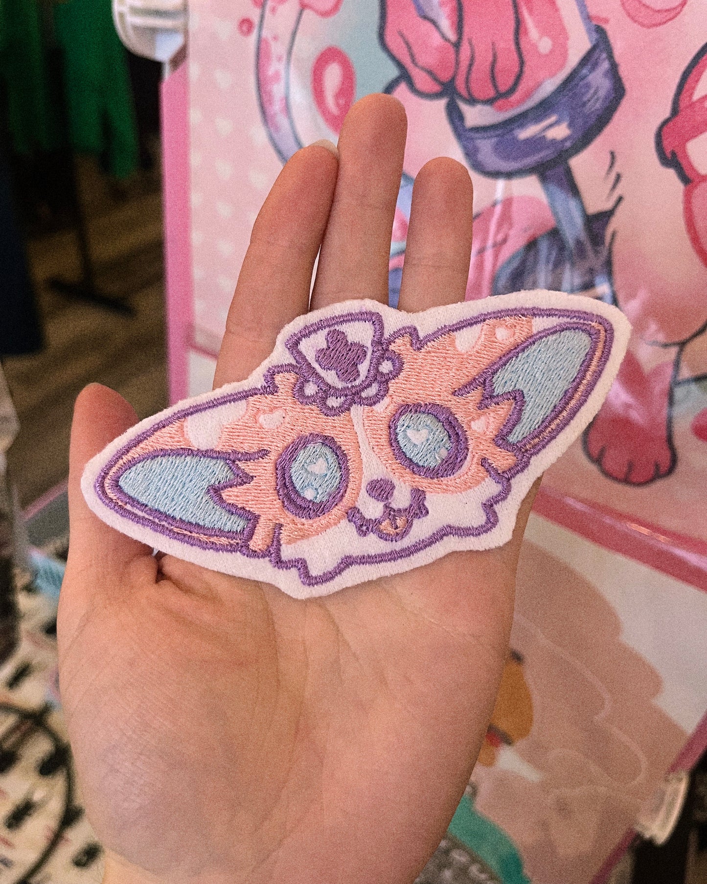 patches the corgi ♡ embroidered patch