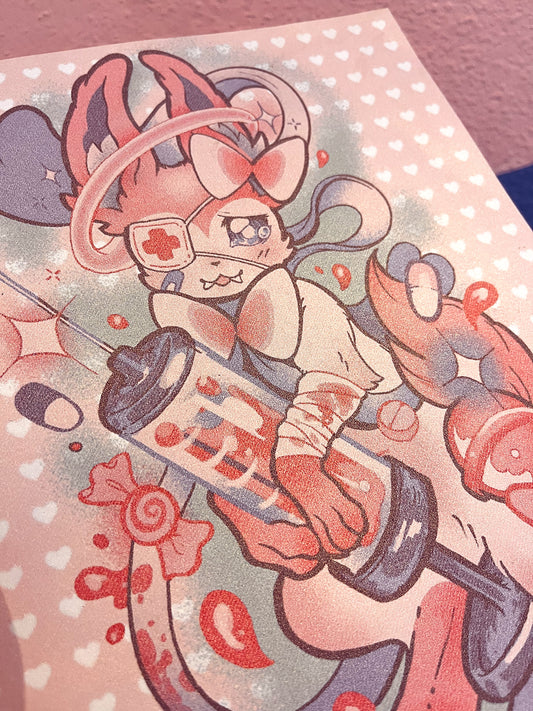 menhera sylveon ♡ shimmer prints