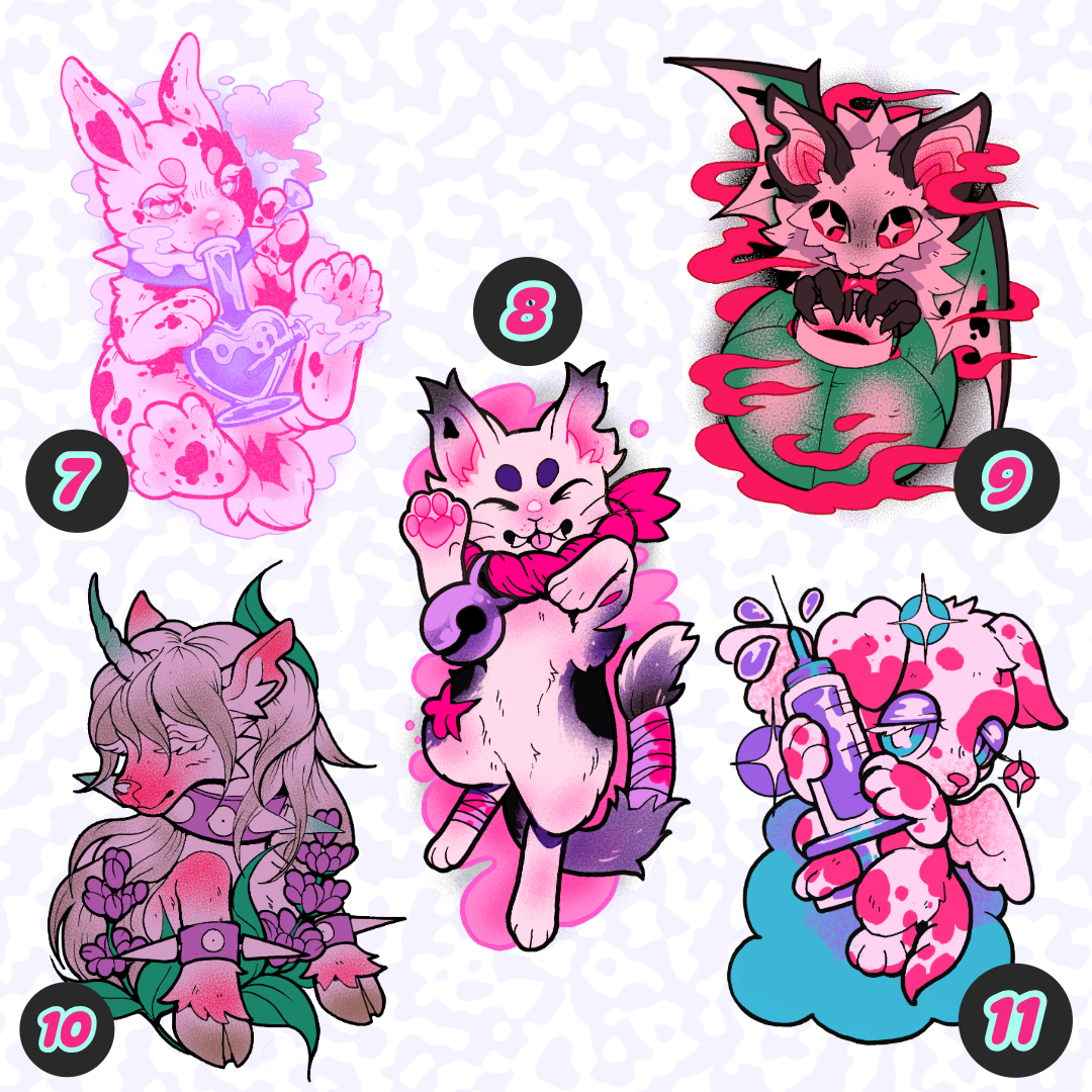 PREORDER ☆ oc acrylic charms