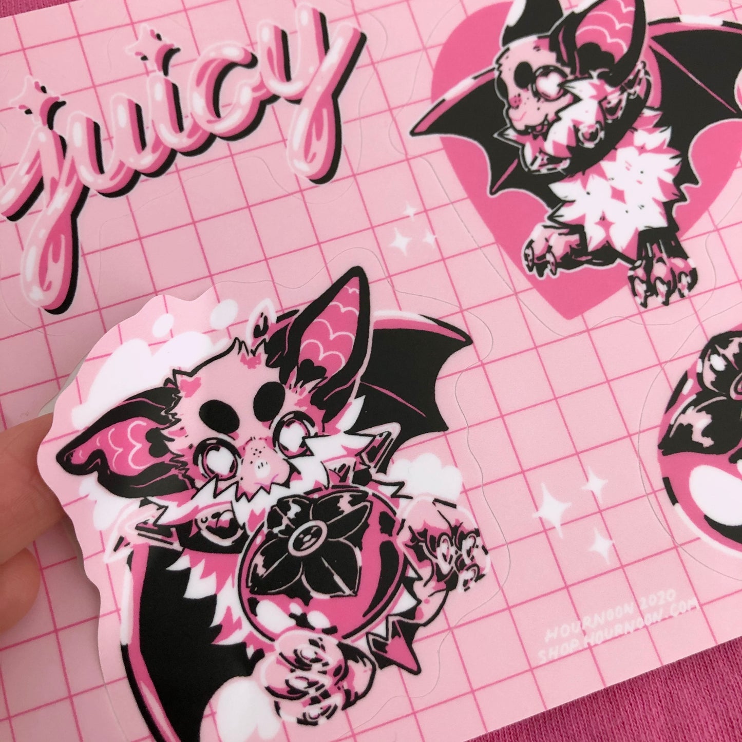 juicy ✧ sticker sheet