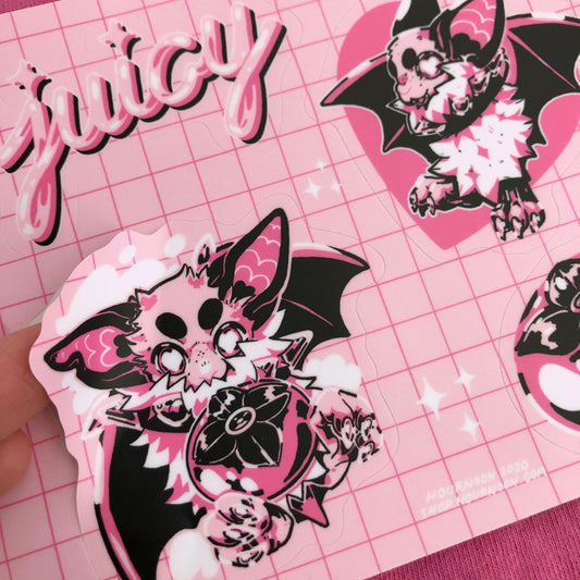 juicy ✦ sticker sheet